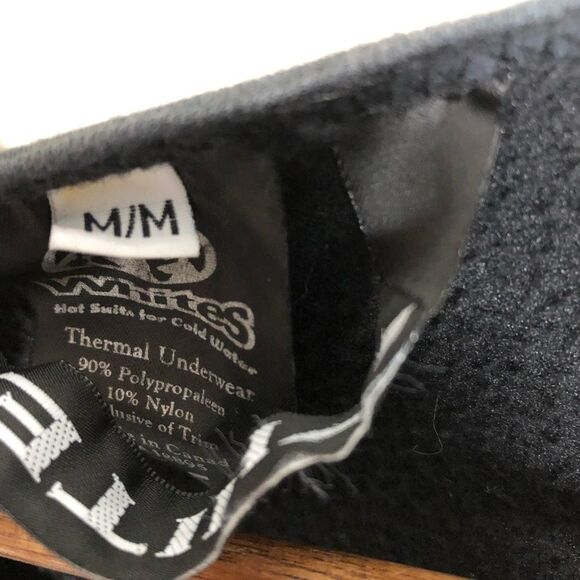 Whites Aqua Lung Sleeveless Fleece Thermal Underwear forWet/Dry Diving Suits Med - Picture 7 of 8